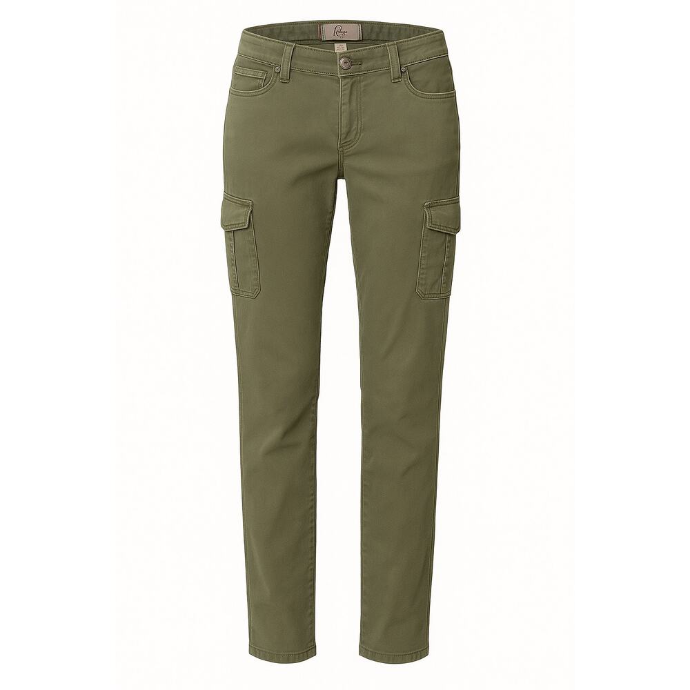 Paige Premium Denim Cargo Pants – Size 28 – Olive Green - Picture 1 of 5